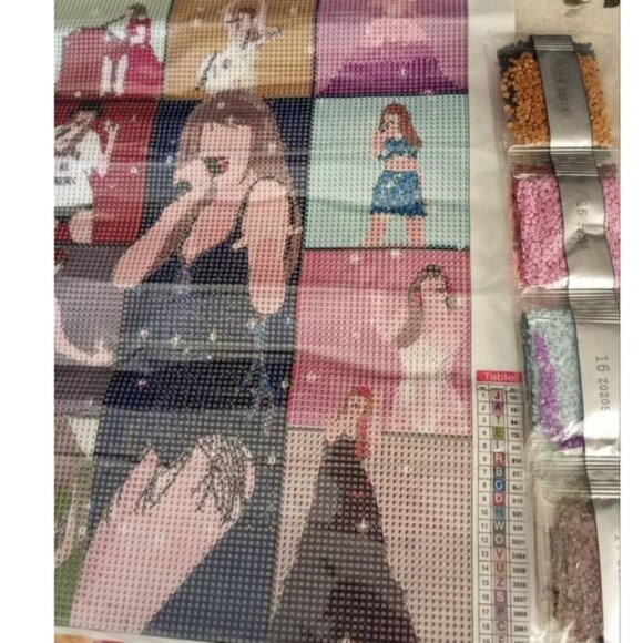 NEW TAYLOR SWIFT Diamond Craft Making Canvas (Without Frame) - Picture 4 of 11